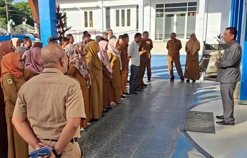 Kadis Pendidikan Buol Gelar Apel Perdana 