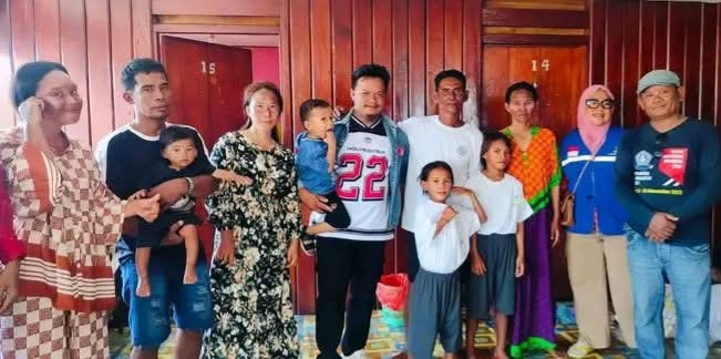 Hari terakhir Cici Nelayan Kabupaten Buol bersama Warga Filipina yang diselamatkan. Sabtu (24/01/2026) Foto Istimewa 