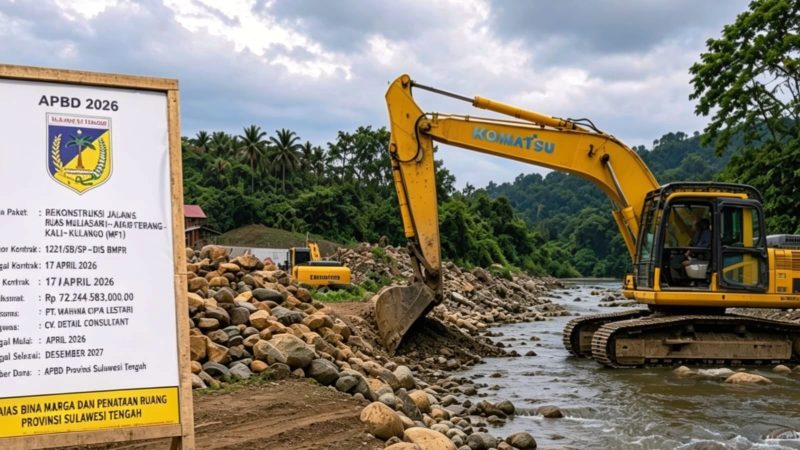 Aktivitas pengambilan material batu yang diduga untuk kebutuhan stone crusher dan proyek rekonstruksi jalan-jembatan senilai Rp72 miliar di Buol memunculkan pertanyaan mengenai asal-usul material yang diangkut selama berbulan-bulan.