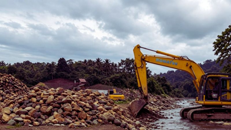 Aktivitas Tambang Galian C Stone Crusher CV Rajawali Bersama PT Wahana Cipta Lestari Punya IUP Namun Tidak Miliki RKAB 